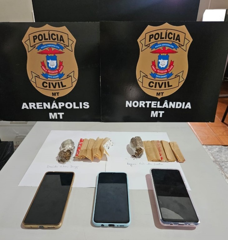 Mulheres que tentavam entrar com drogas em cadeia masculina são presas em flagrante pela Polícia Civil