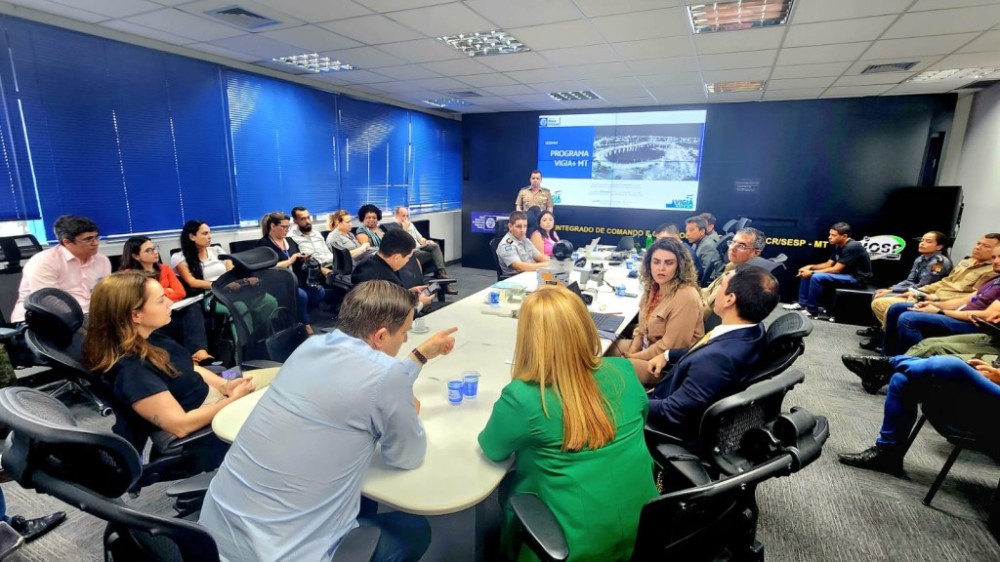 Representantes da Secretaria Nacional de Segurança Pública destacam êxito do Programa Vigia Mais MT
