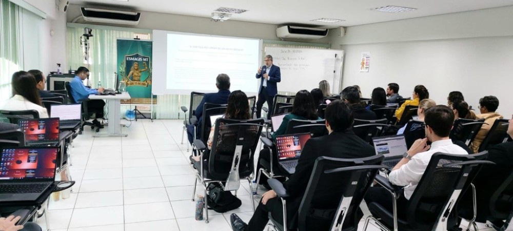 Desembargador Márcio Vidal ministra aula sobre Código de Processo Civil aos novos magistrados