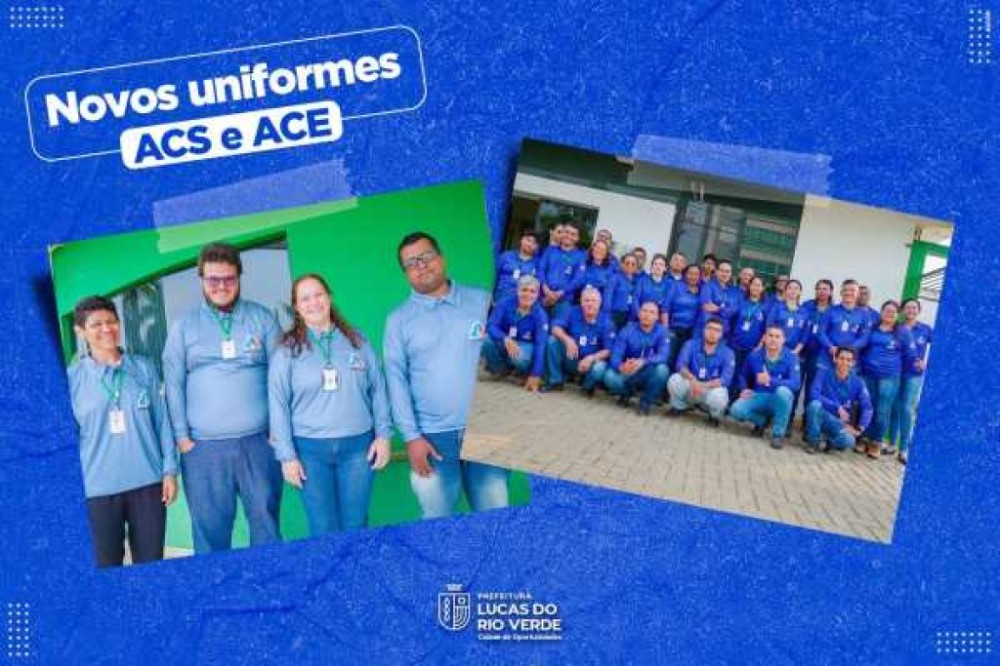 Agentes Comunitários de Saúde e de Combate a Endemias recebem novos uniformes