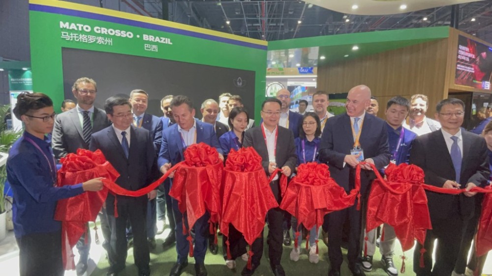 Estande de Mato Grosso é inaugurado na maior feira de importação da China