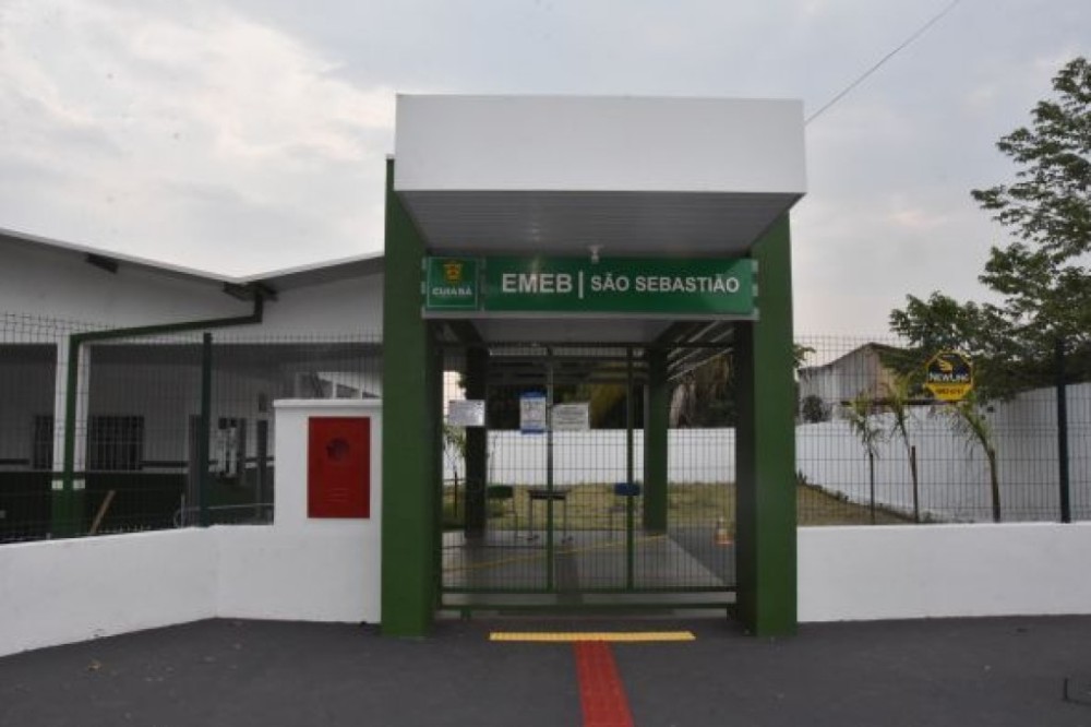 Sugestão de Pauta: Emanuel Pinheiro entrega nesta terça-feira (7), às 18h30 a reforma geral da EMEB São Sebastião