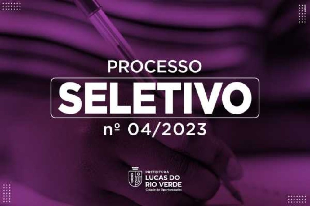 Prova objetiva do Seletivo 04/2023 da Secretaria de Educação será nesta quinta-feira (09)