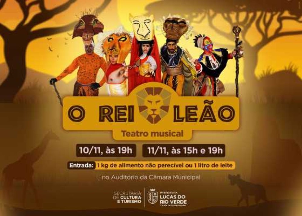 Cultura promove musical 
