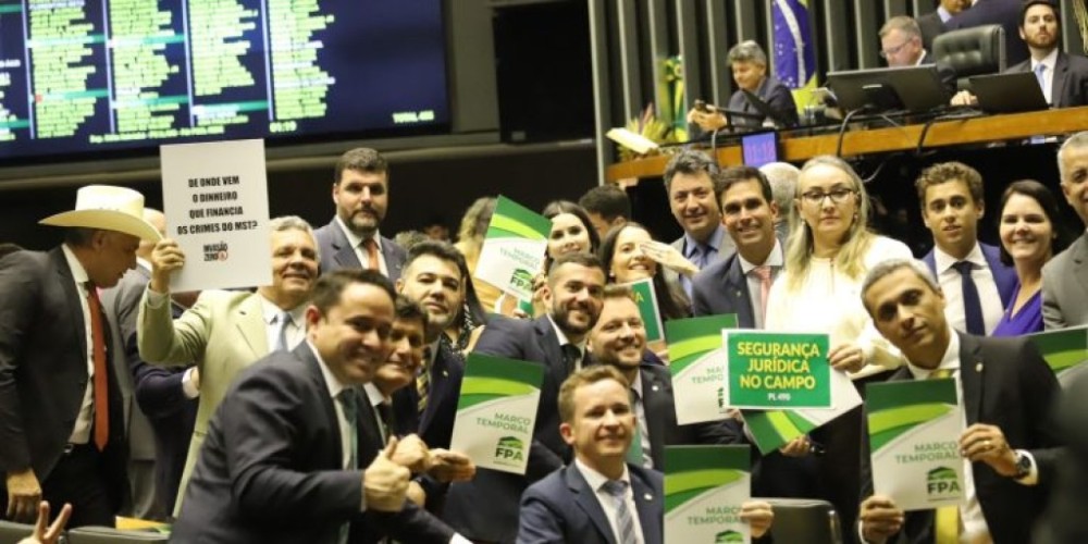 Vetos ao marco temporal estão na pauta do Congresso nesta quinta, 9
