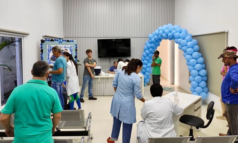 Hospital Regional de Sorriso realiza vacinação, exames e palestra voltada para saúde do homem