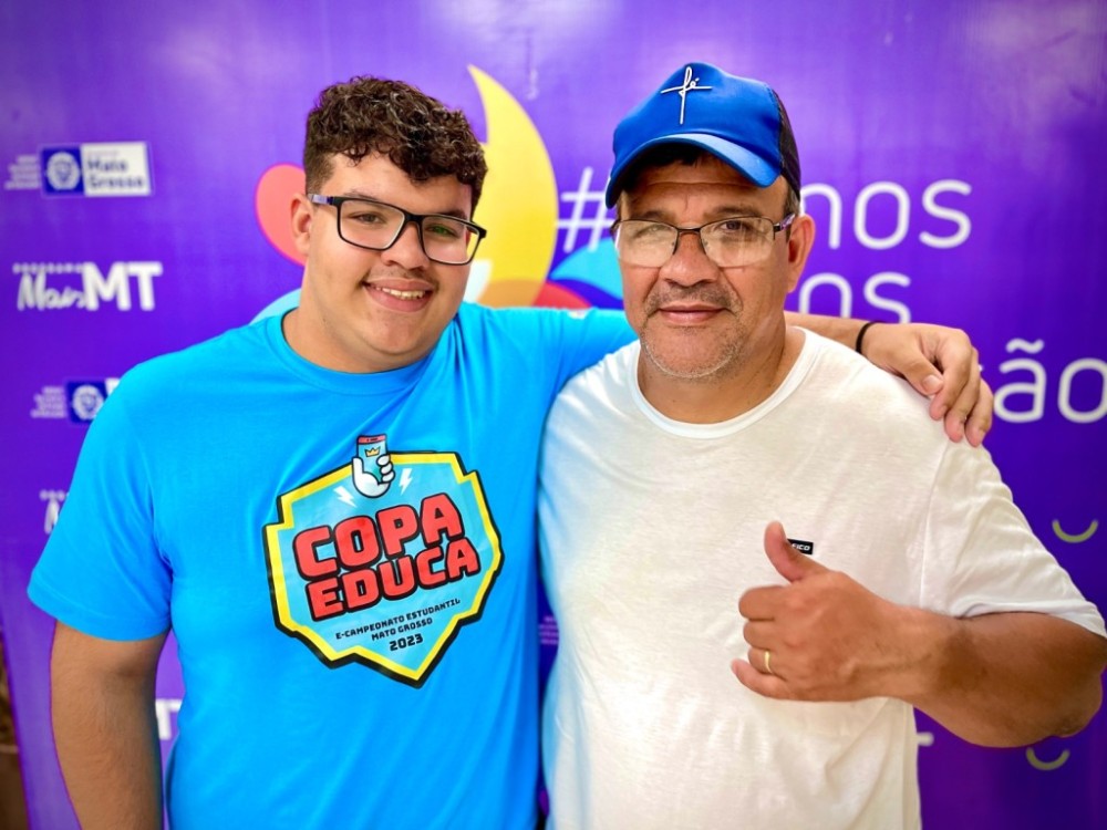 Pai de estudante afirma que Copa Educa transformou a vida do filho: 