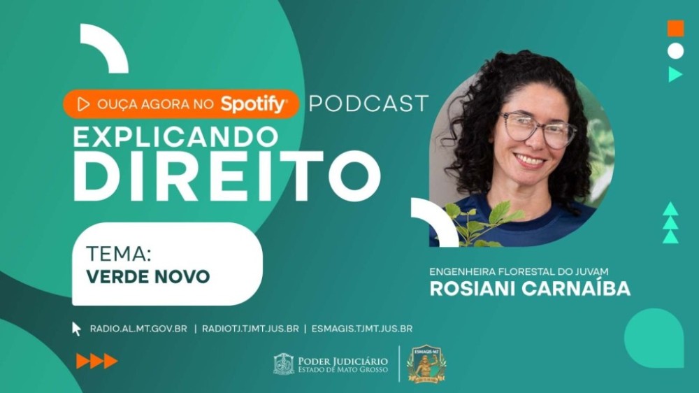 Projeto Verde Novo: ações de arborização urbana em Cuiabá são tema de podcast
