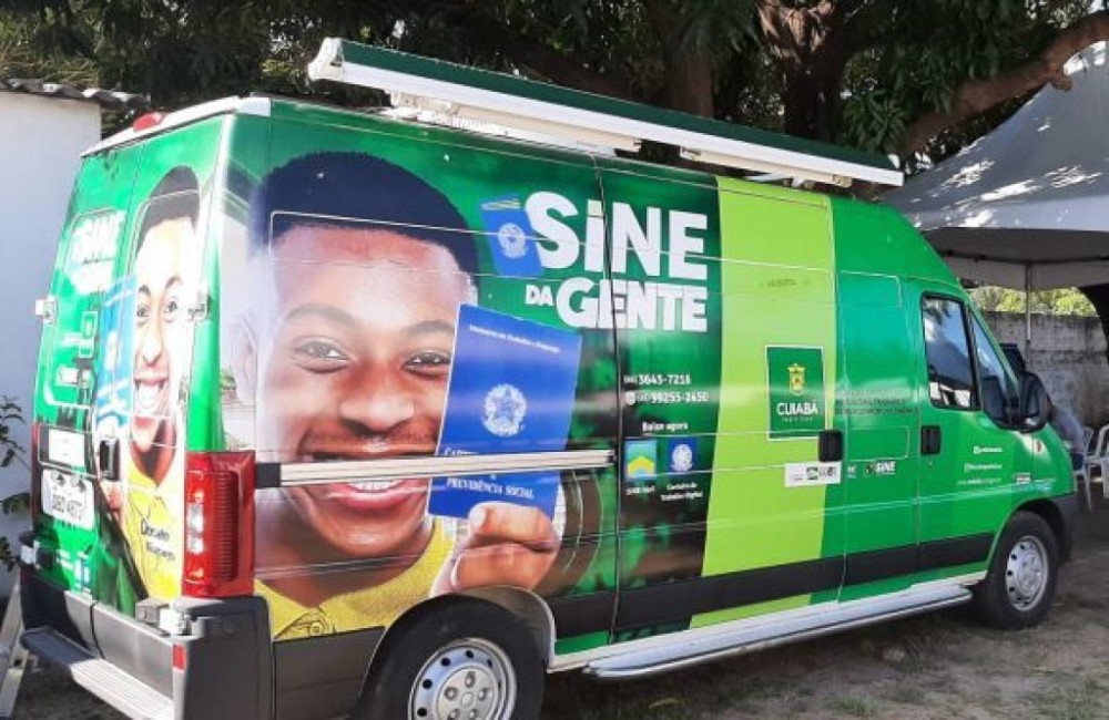 Van do Sine da Gente leva oportunidades de emprego à comunidade do Distrito Industrial II e região nessa quarta-feira (22)