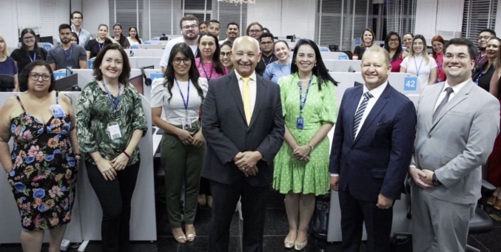 Comitiva do TJES realiza visita técnica para conhecer trabalhos da Corregedoria de Mato Grosso