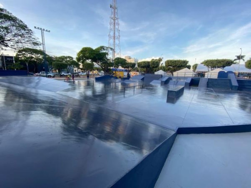 Pista de skate da Praça da Juventude é oficialmente inaugurada em Sorriso