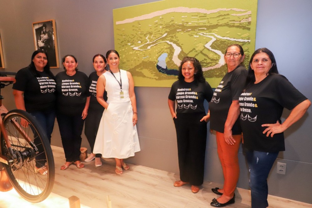 Arte várzea-grandense das redeiras de Limpo Grande brilha na CASACOR Mato Grosso 2023
