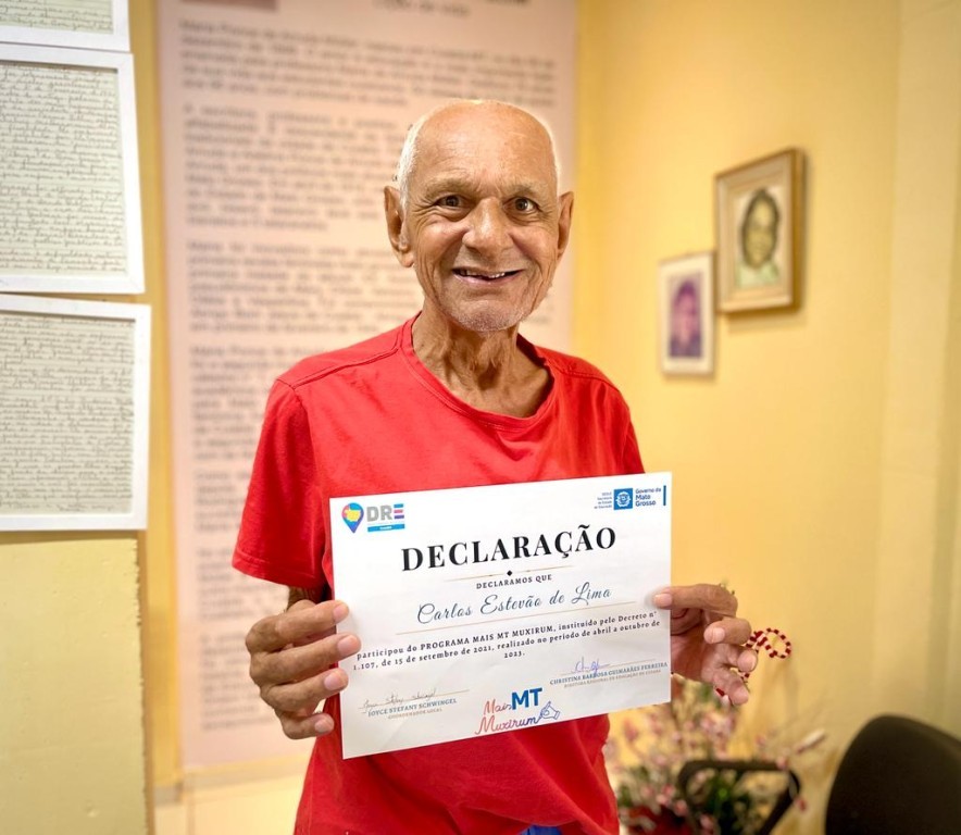 Seduc conclui alfabetização de 40 idosos do Abrigo Bom Jesus