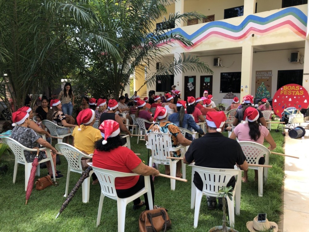 Famílias atendidas no Centro de Convivência se reúnem para confraternização dos Serviços de Convivência e Fortalecimento de Vínculos
