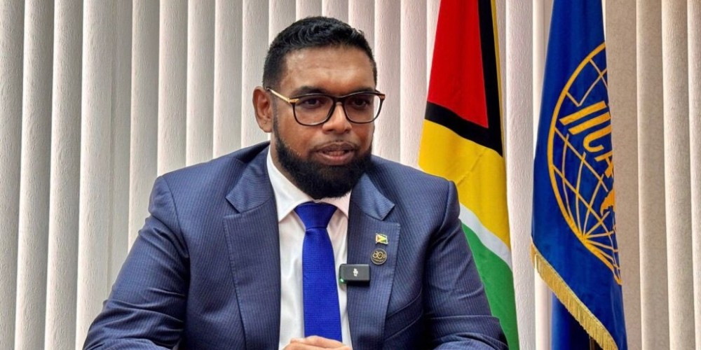 Presidente da Guiana diz em rede social que não é contra conversas