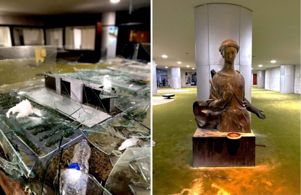 Memória 8 de janeiro: fotos inéditas mostram danos provocados na Câmara e no Senado pelos invasores