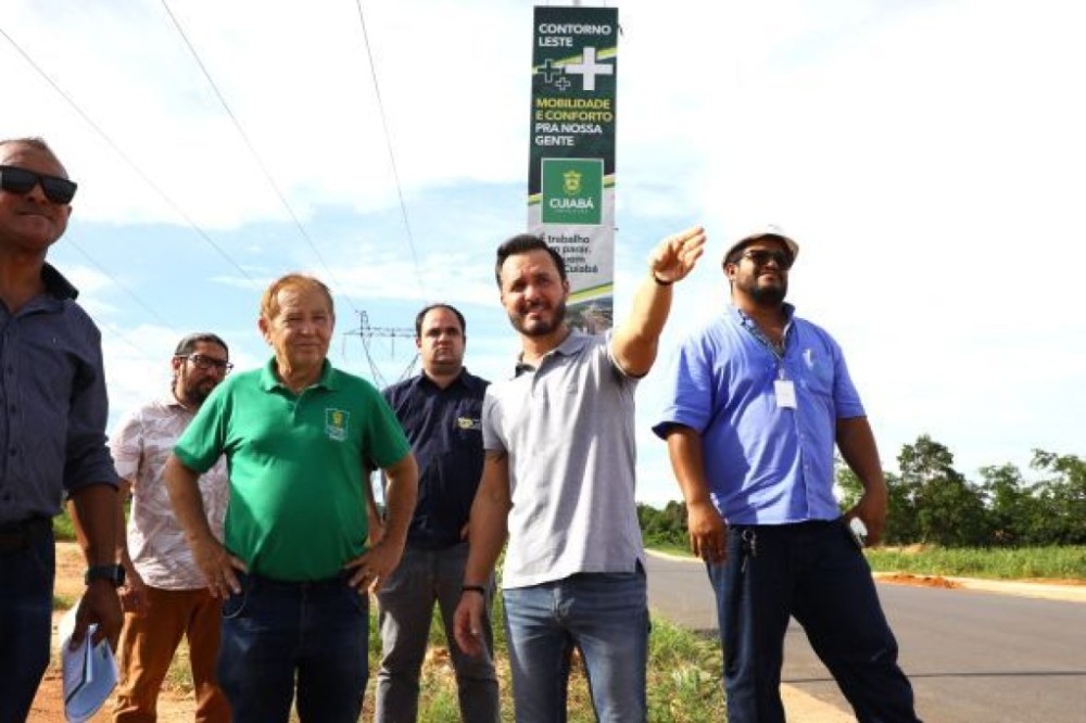 Diretor-geral e a equipe da Limpurb realizaram uma visita técnica no Contorno Leste; o projeto luminotécnico da via será atualizado