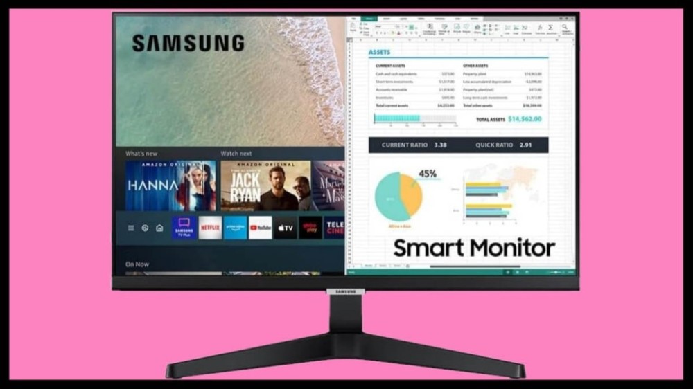 Oferta Relâmpago: 40% de desconto no Smart Monitor M5 da Samsung