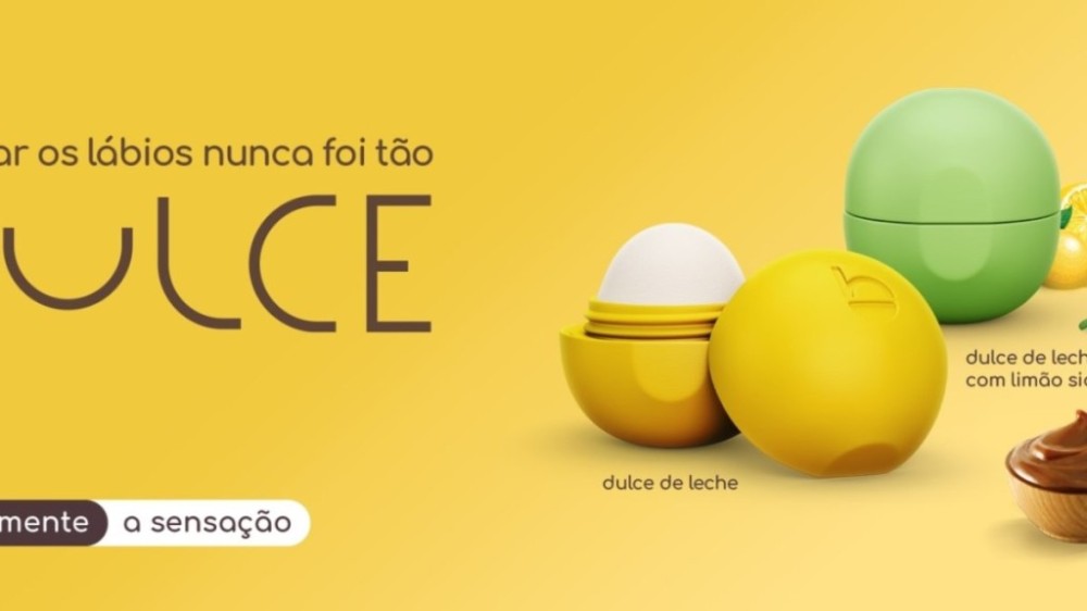 FreeBrands lança hidratante labial de doce de leite e limão siciliano