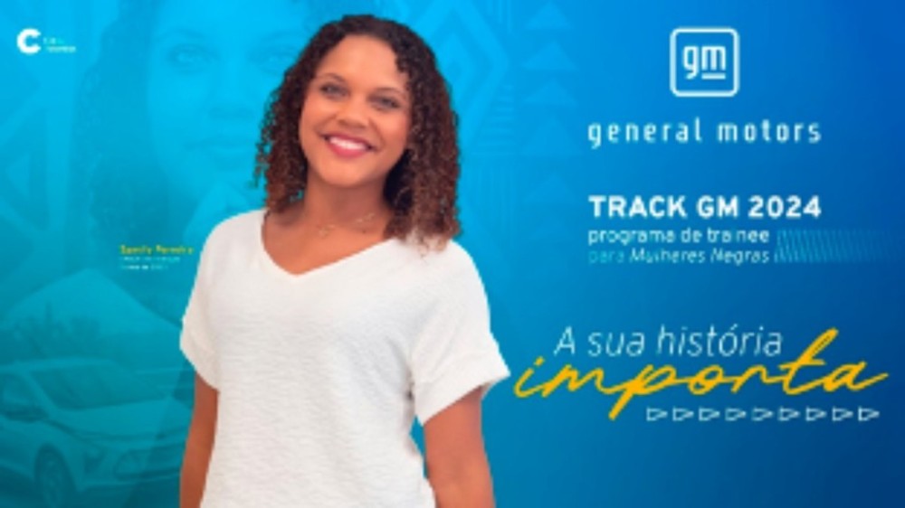 GM abre inscrições para programa TRACK só para mulheres negras