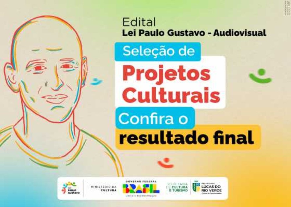 Prefeitura publica resultado final do Edital Paulo Gustavo