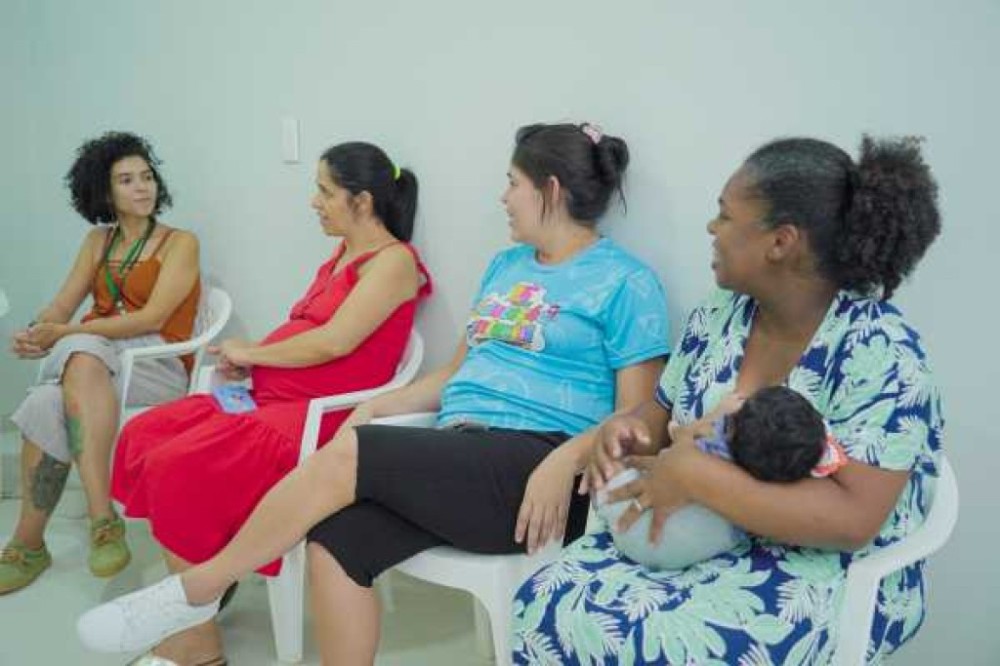 V.I.D.A.S promove encontro com gestantes e puérperas da Prefeitura