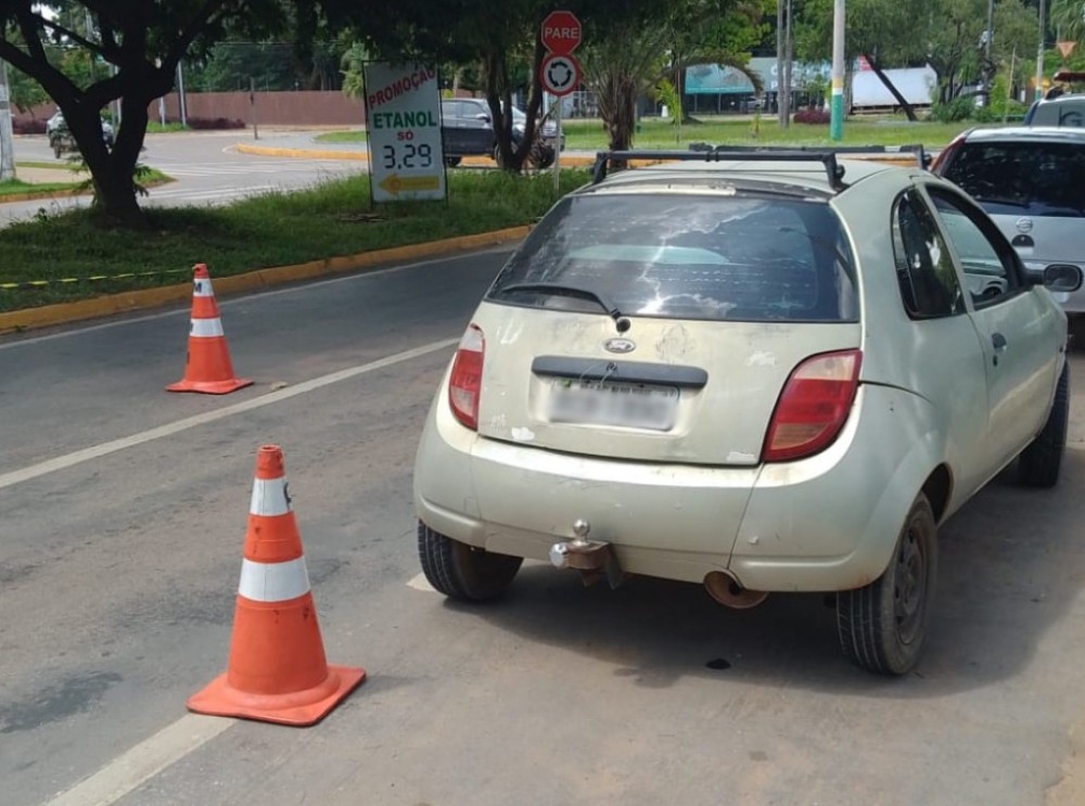 Guarda Civil Municipal atua na recuperação de veículo com sinais de adulteração em Sinop