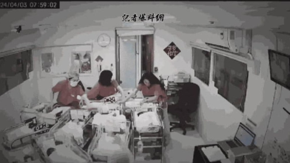 Taiwan: funcionárias protegem bebês de terremoto em maternidade; vídeo