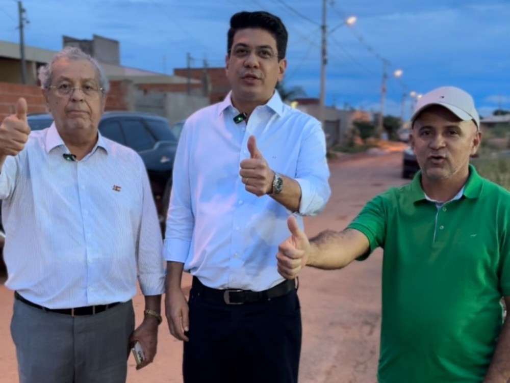 Kalil, Jayme e Pedrinho anunciam obras de asfalto, Escola e CMEI no Parque Paiaguás