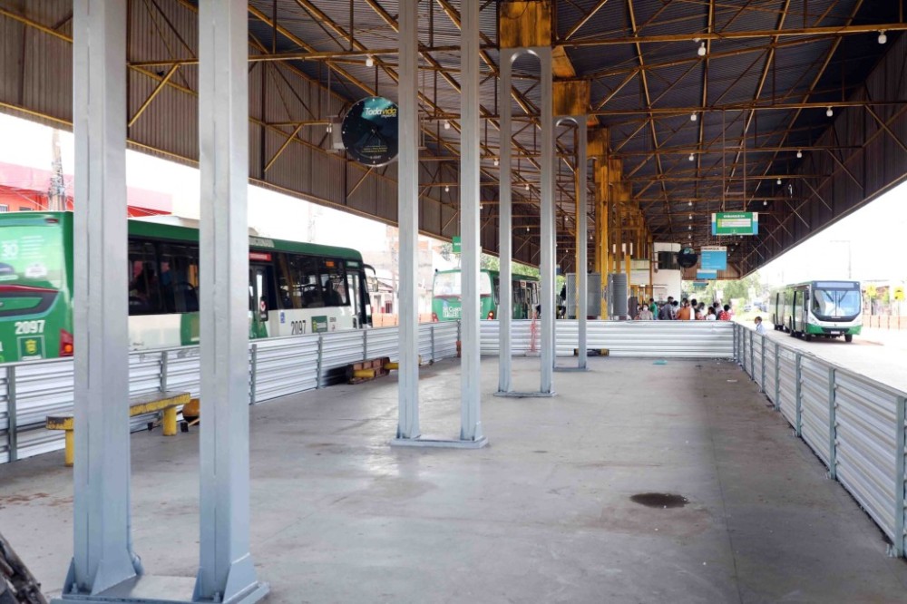 Com investimentos estimados de R$ 1,5 milhão o terminal do CPA 3 terá padrão dos demais terminais do Centro da cidade e será entregue no segundo semestre