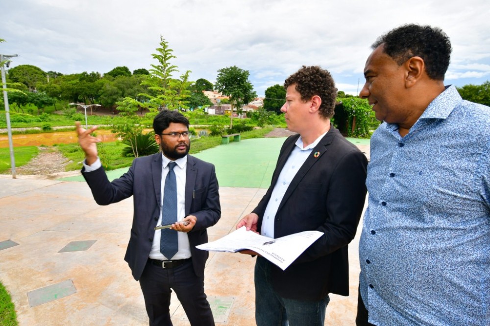 Prefeitura e Embaixada da Índia ajustam os últimos detalhes para instalação do monumento de Mahatma Gandhi em Cuiabá