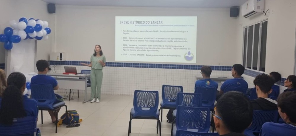 Sanear promove Coleta Seletiva em palestra na escola Marechal Dutra