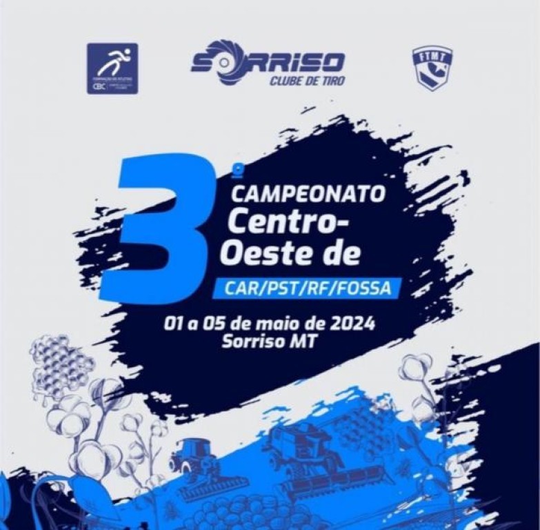 Sorriso recebe competições de Tiro Esportivo Estadual e Centro-Oeste