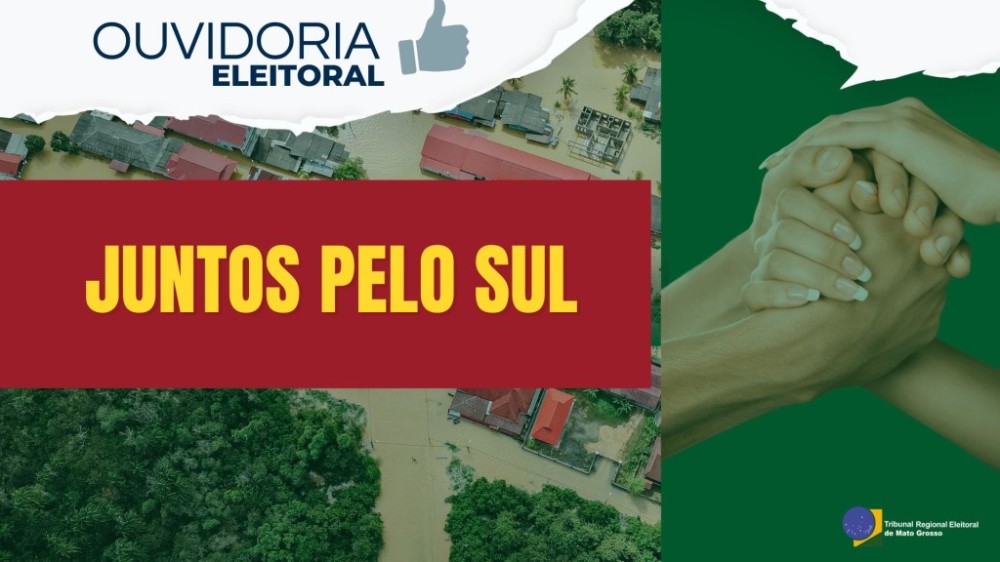 Solidariedade em ação: Ouvidoria Eleitoral lança campanha 