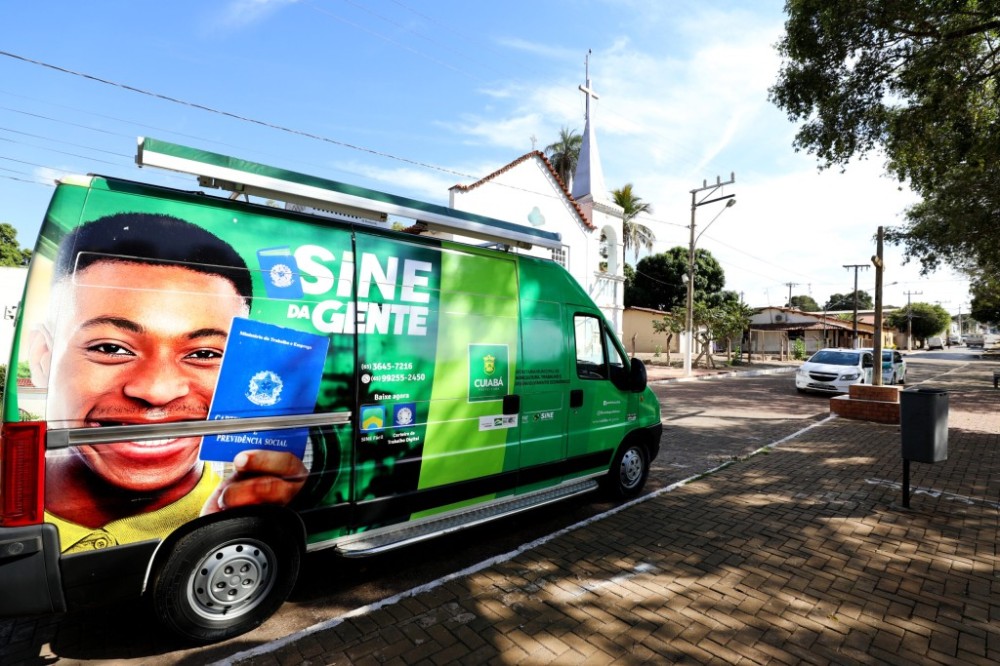 Sine da Gente leva oportunidades de emprego à comunidade do bairro Parque Cuiabá e região
