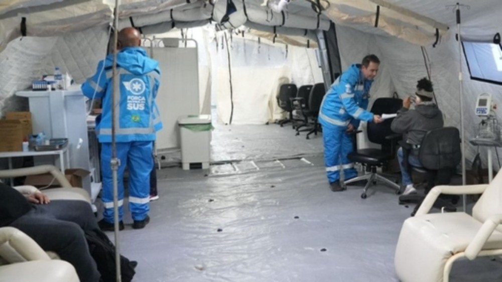 Novo Hamburgo recebe 4º Hospital de Campanha para atender gaúchos