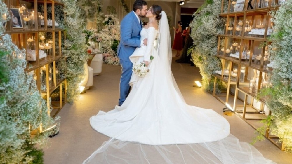Luiza Paiva e Marcelo Mesquita se casam na Catedral de Brasília