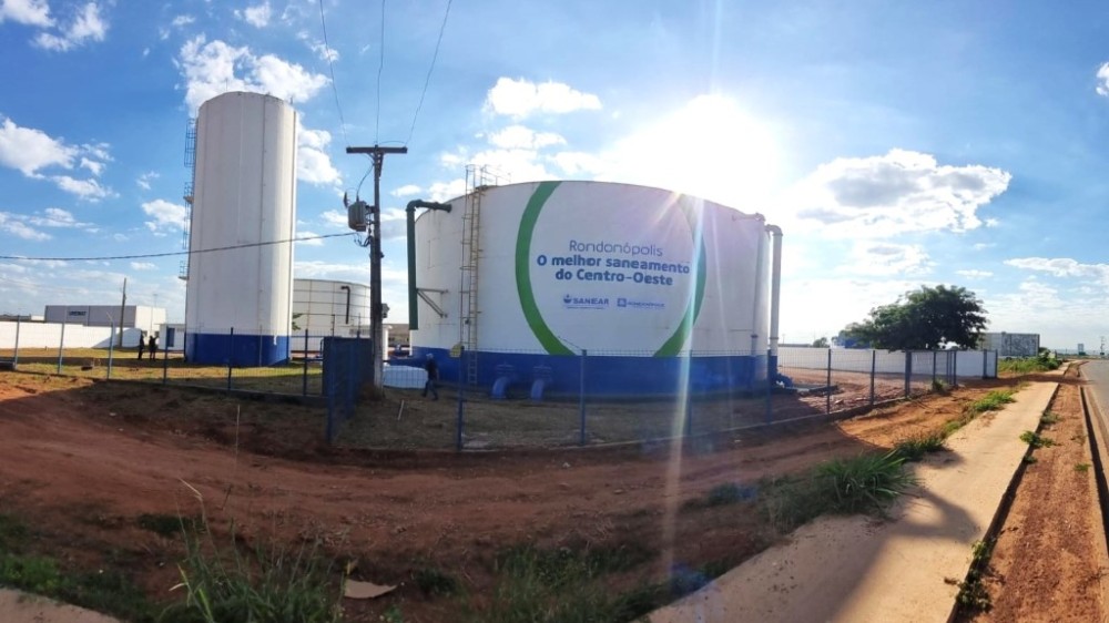 Investimentos do Sanear garantem segurança hídrica em Rondonópolis
