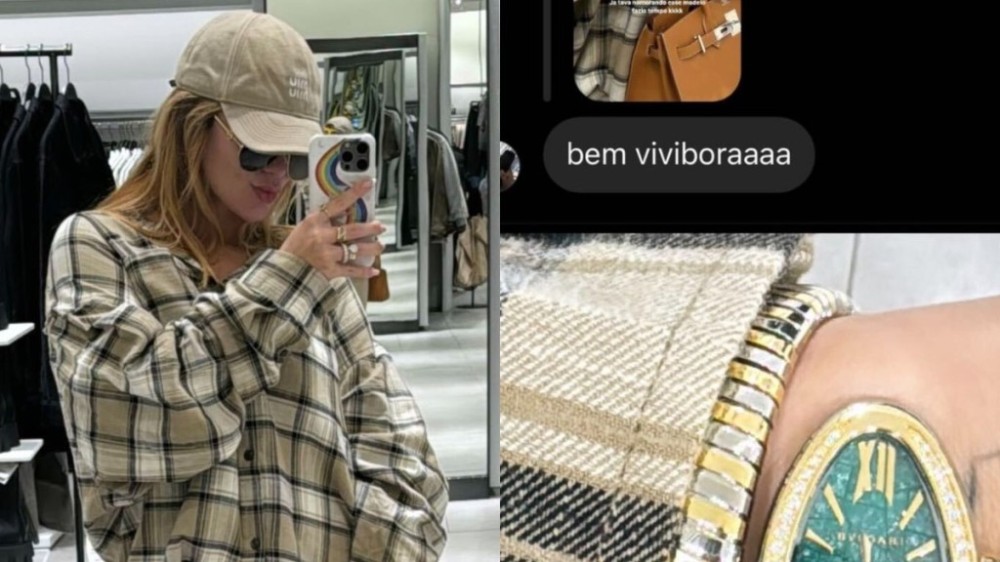 Virginia Fonseca ostenta relógio avaliado em R$ 110 mil: 'Bem vibora'