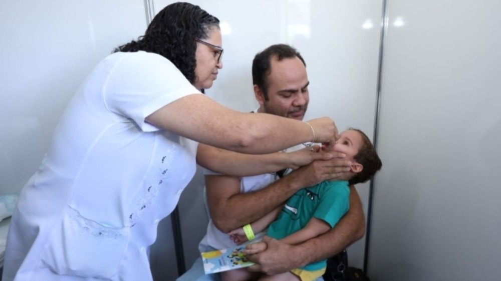 Dia D contra a poliomielite imunizou mais de 10 mil crianças