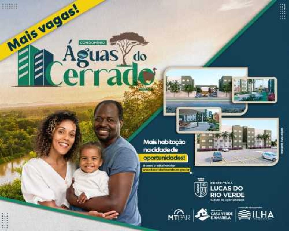 Agendados do Águas do Cerrado devem comparecer até o dia 5 de julho no Departamento de Habitação