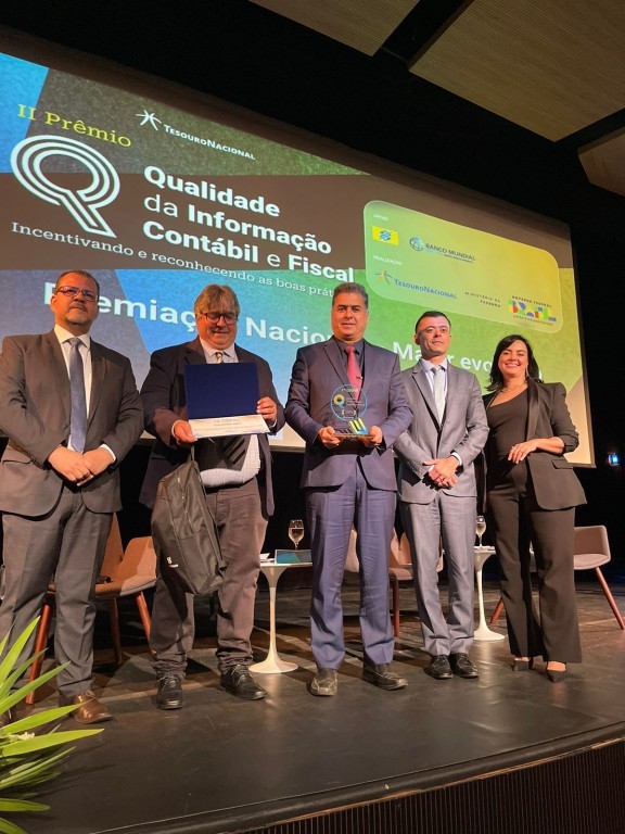 Ministério da Fazenda premia gestão Emanuel Pinheiro com 1º lugar em transparência e qualidade fiscal e contábil