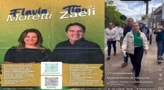 Juiz proíbe propaganda antecipada e manda Moretti e Zaeli excluírem postagem das redes sociais