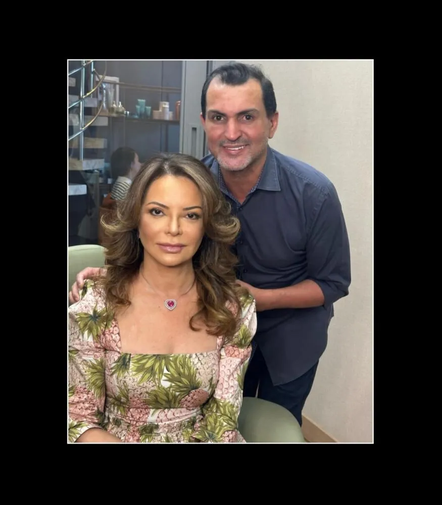Duas pessoas que admiro na mesma foto: Virginia Mendes e Edylon Atanázio!
