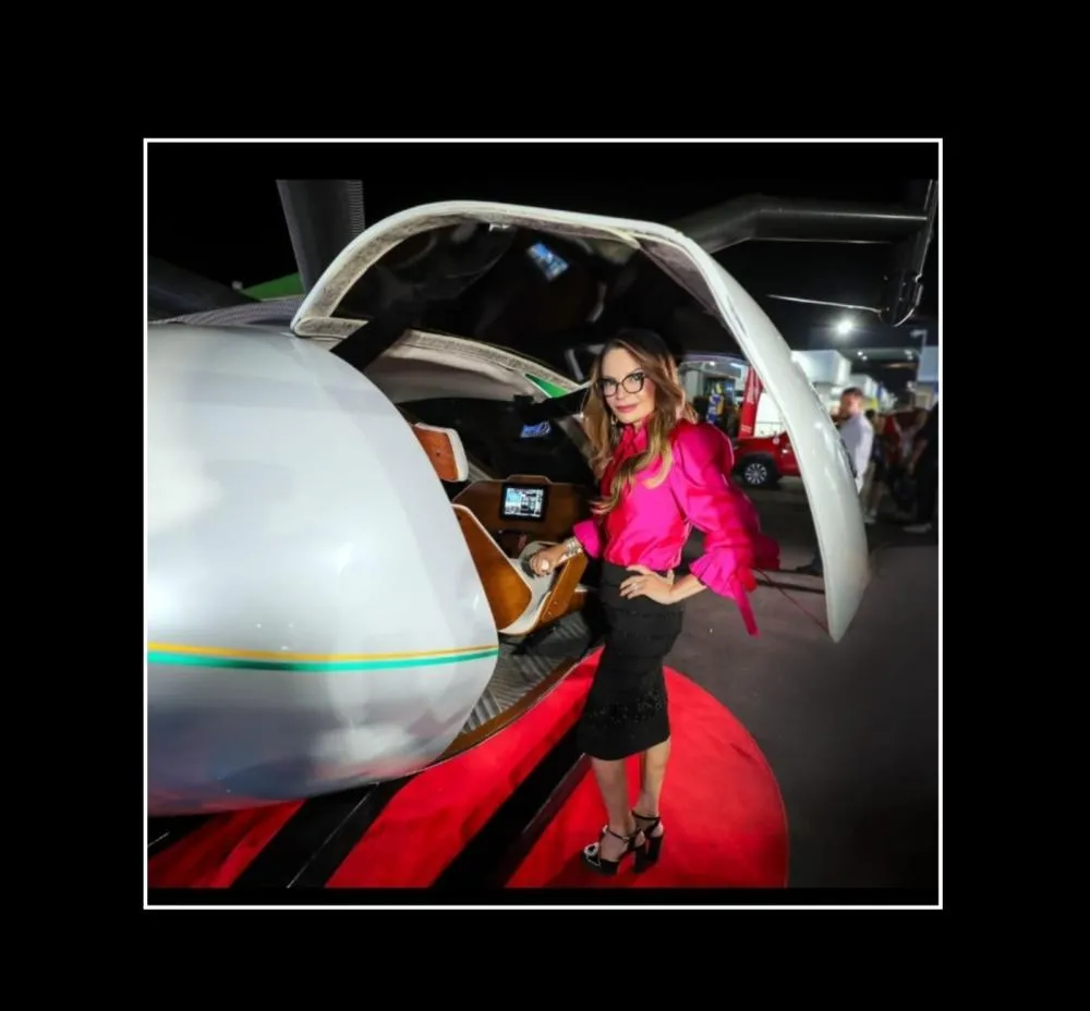 Virginia Mendes elogia contribuições do evento de Aviação Agrícola em Santo Antônio do Leverger para economia