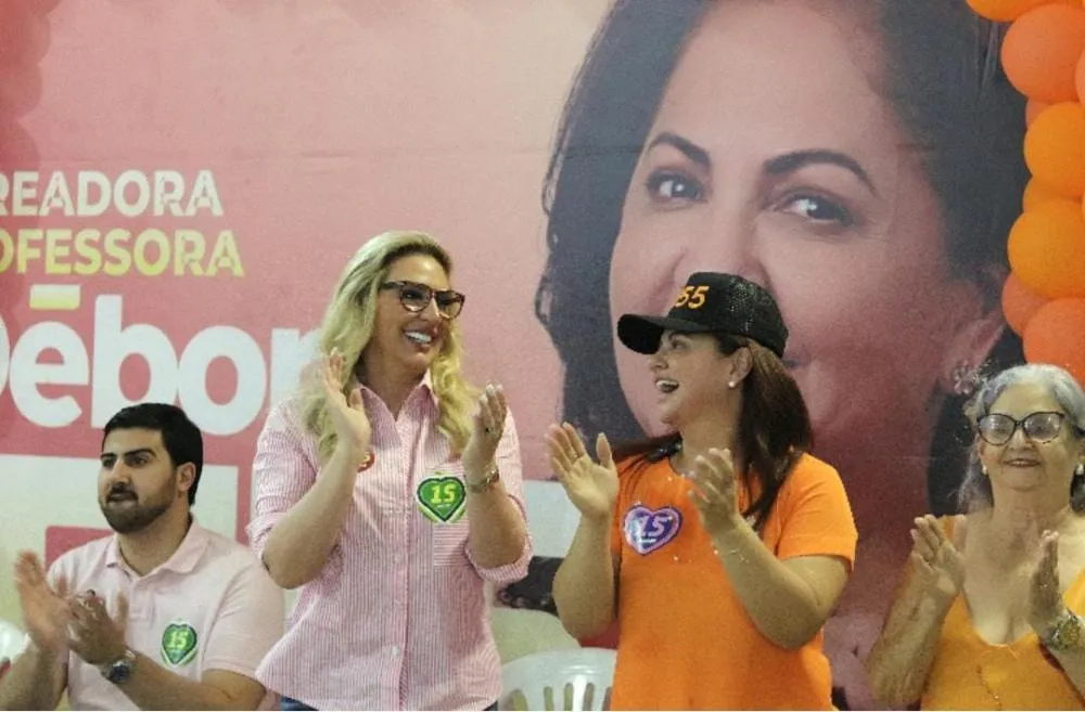 O total apoio das mulheres para a Professora Débora; centenas declaram, entre elas a primeira-dama de Cuiabá